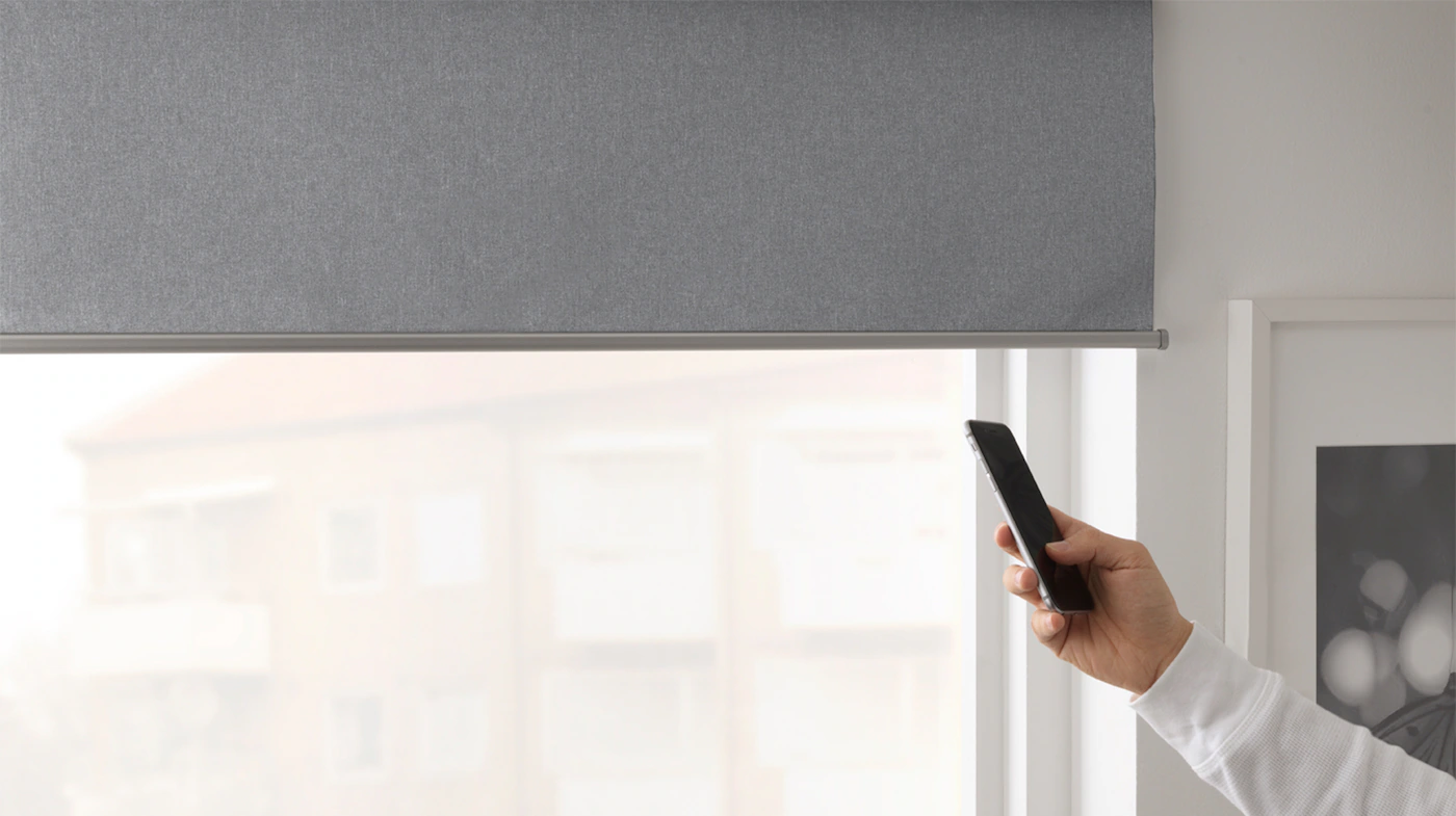 motorized curtain blinds